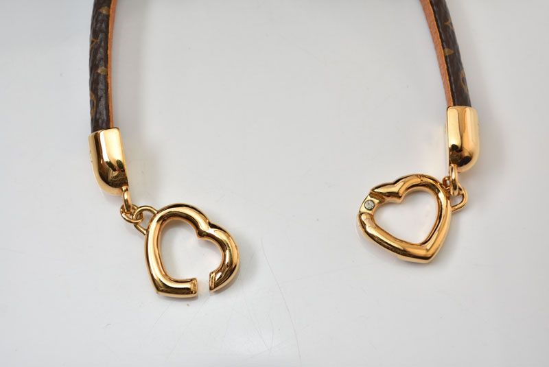 Louis Vuitton Bangle Bracelet Say Jesus Monogram Motif — view 8