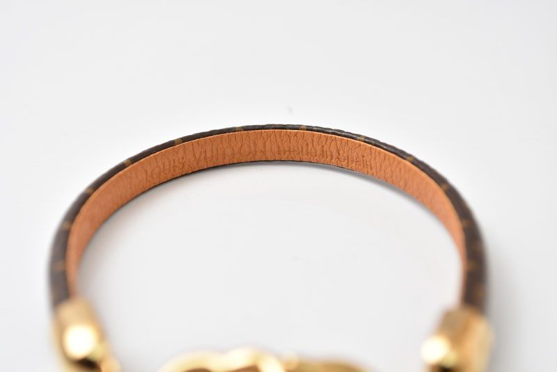 Louis Vuitton Bangle Bracelet Say Jesus Monogram Motif — view 6