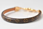 Louis Vuitton Bangle Bracelet Say Jesus Monogram Motif — view 2