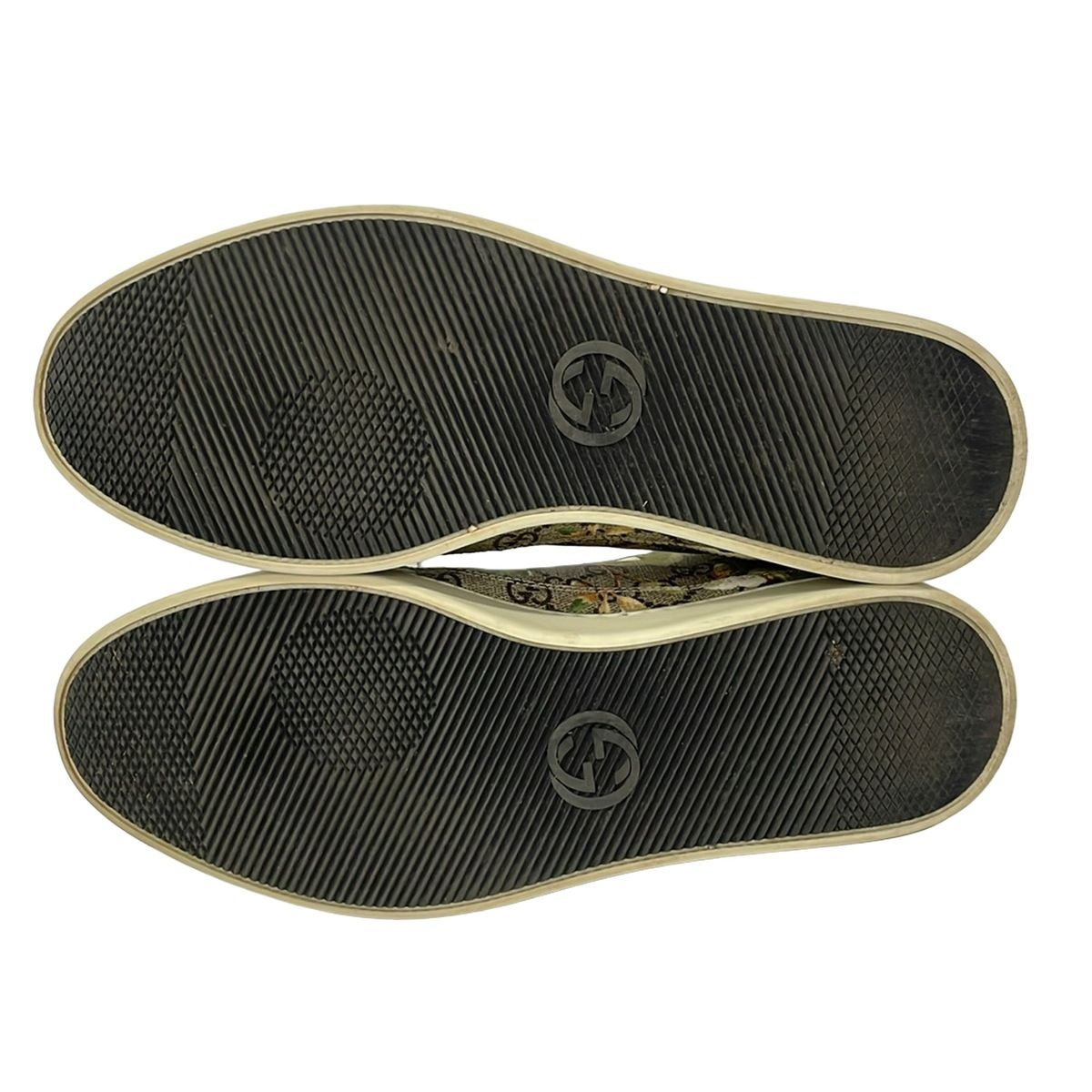 Gucci Sneakers 8.5 Beige Black Multi GG Blue Muss Leather — view 4