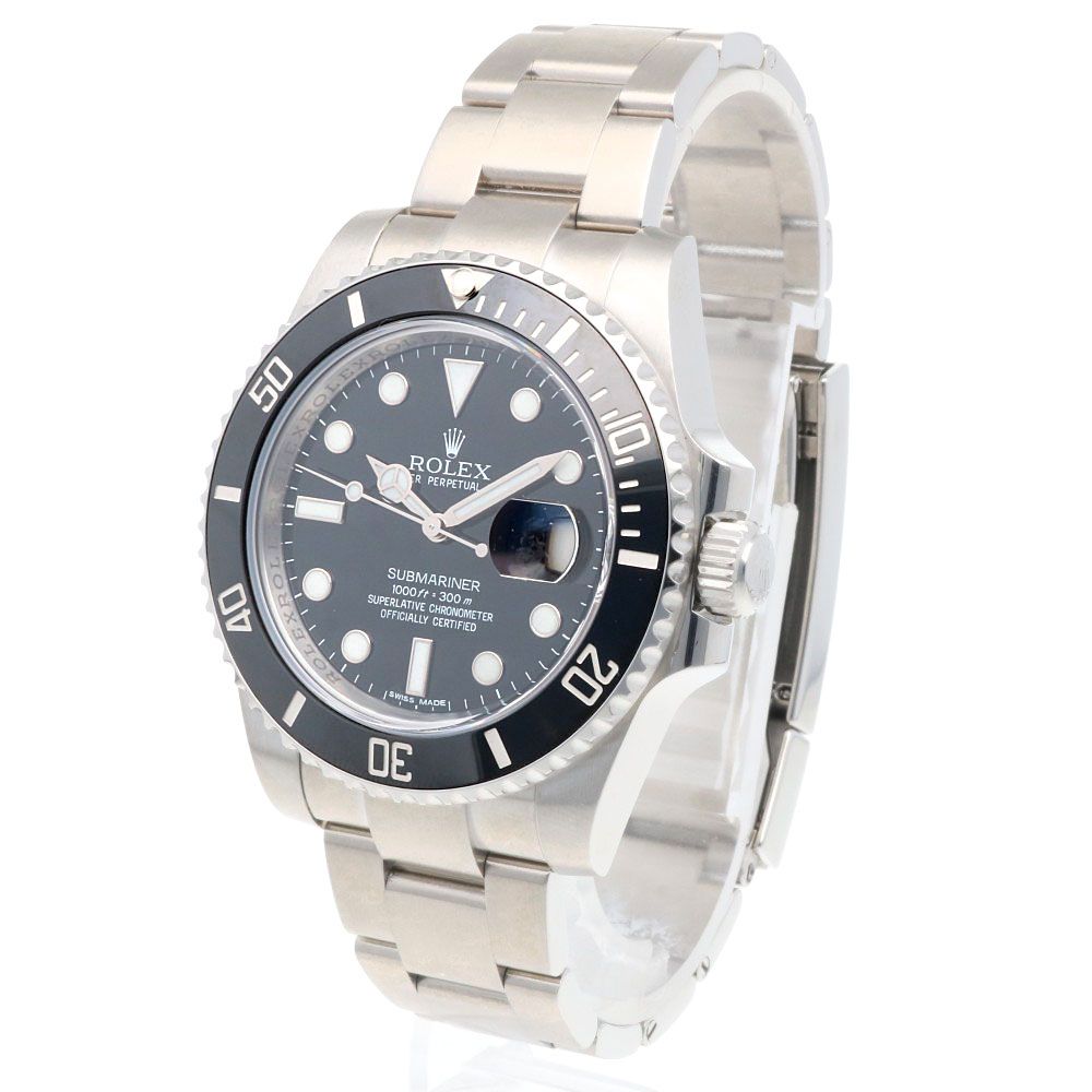 Rolex Submariner Oyster Perpetual Watch Stainless Steel Automatic Winding — view 3
