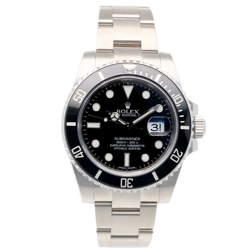 Rolex Submariner Oyster Perpetual Watch Stainless Steel Automatic Winding — view 8