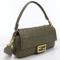 Fendi 2-Way Baguette Handbag Calf