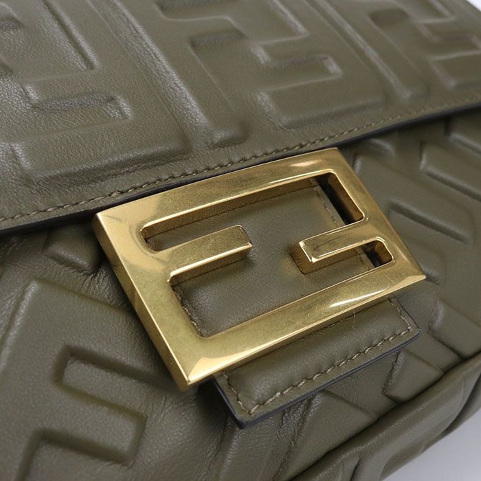 Fendi 2-Way Baguette Handbag Calf — view 5