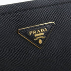 Prada Saffiano Leather Small Bag 2-Way Pannier Handbag Calf — view 6