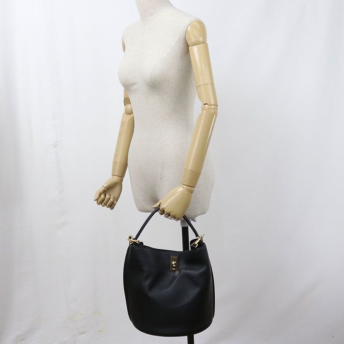 Celine Bucket Bag 2-Way 16 Calfskin — view 9