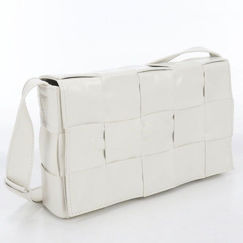 Bottega Veneta Cassette Shoulder Bag Leather