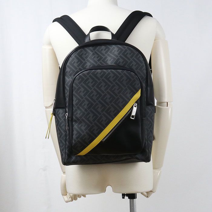 Fendi Backpack Diagonal Fabric — view 8