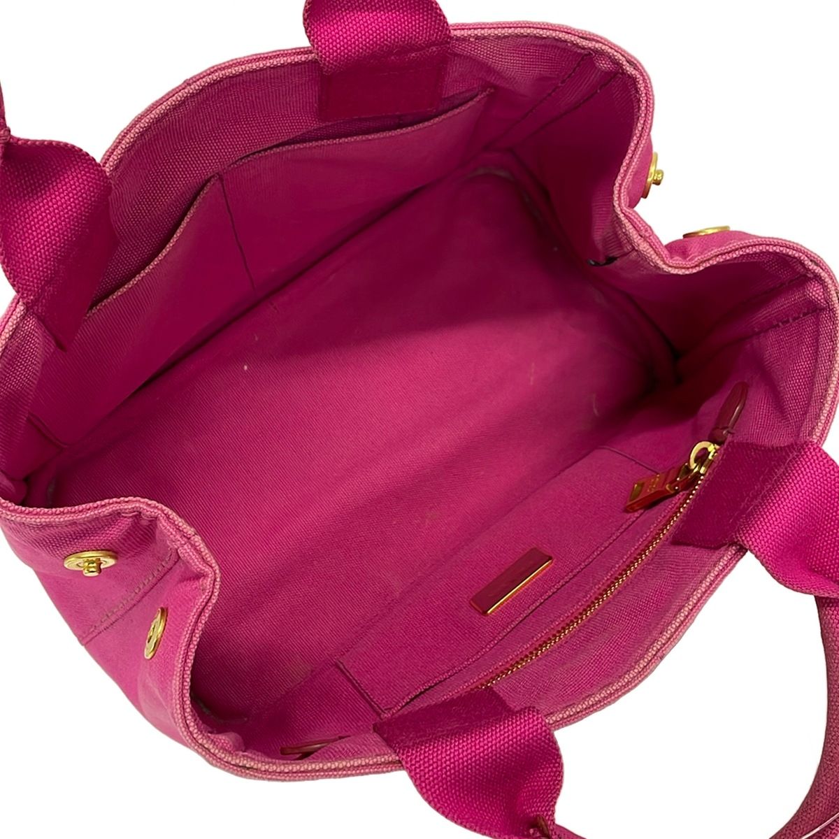 Prada Tote Canapa Pink — view 7