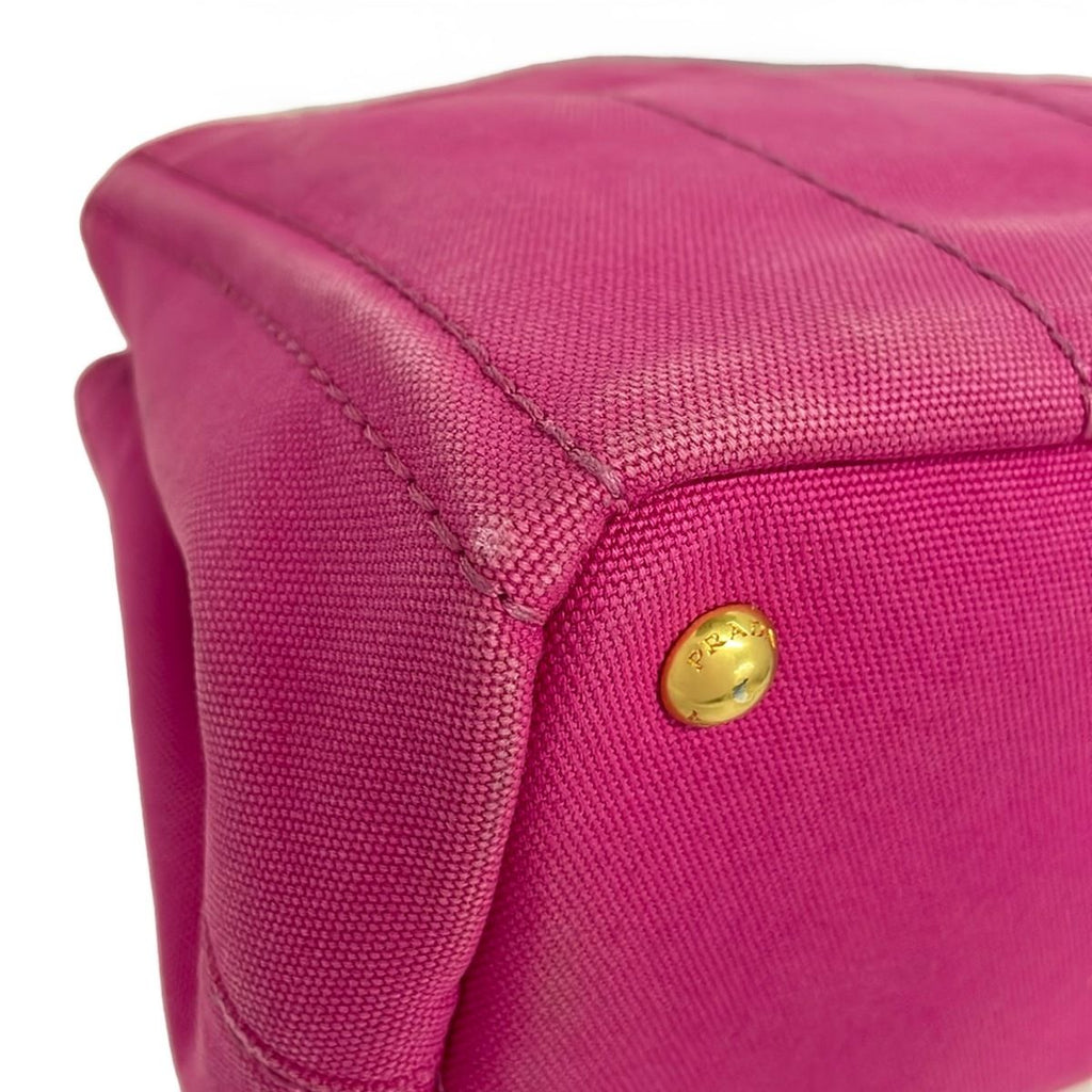 Prada Tote Canapa Pink — view 6