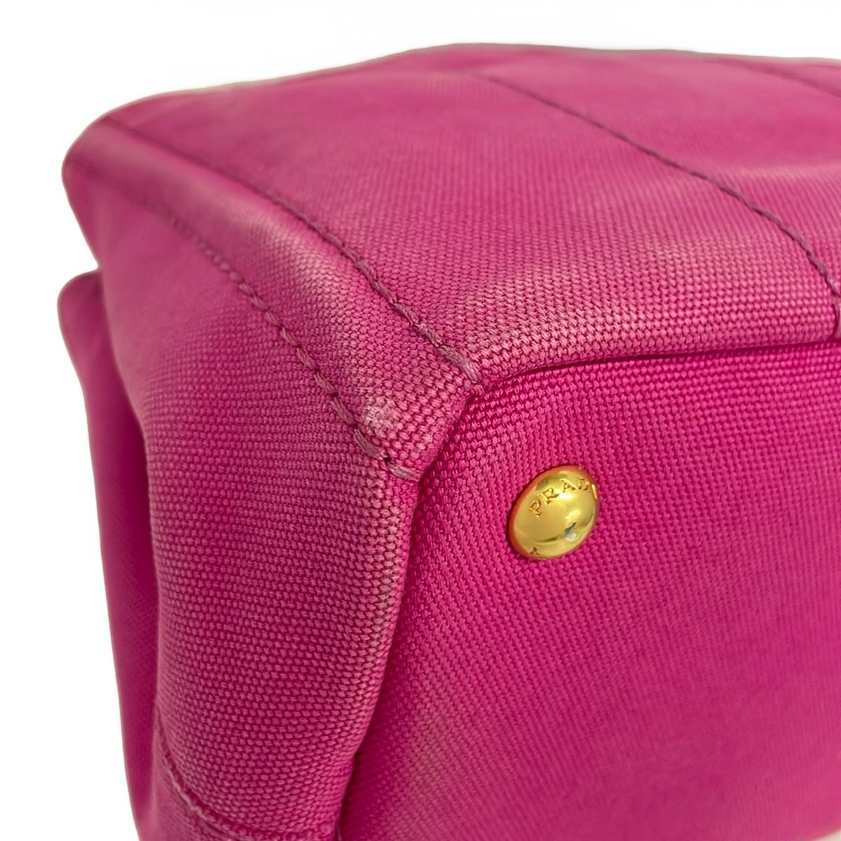 Prada Tote Canapa Pink — view 6