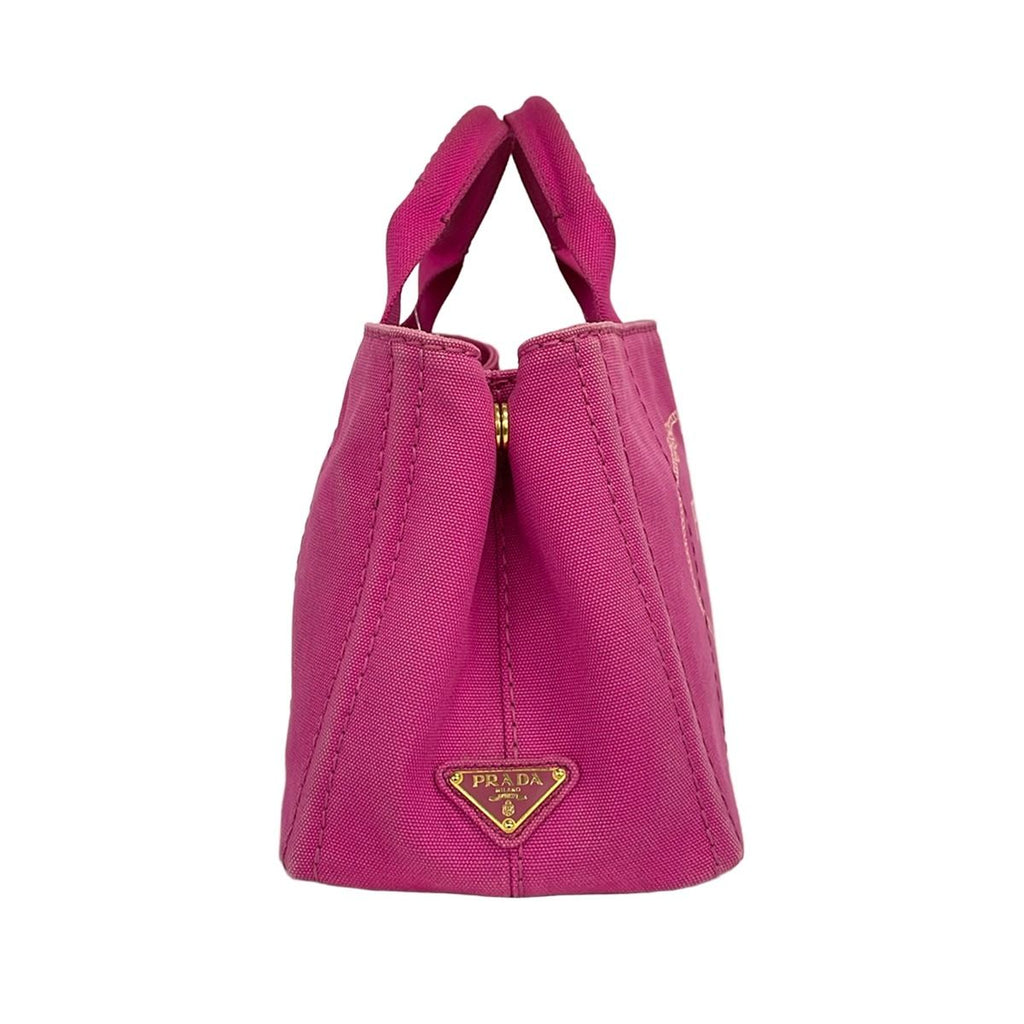 Prada Tote Canapa Pink — view 4