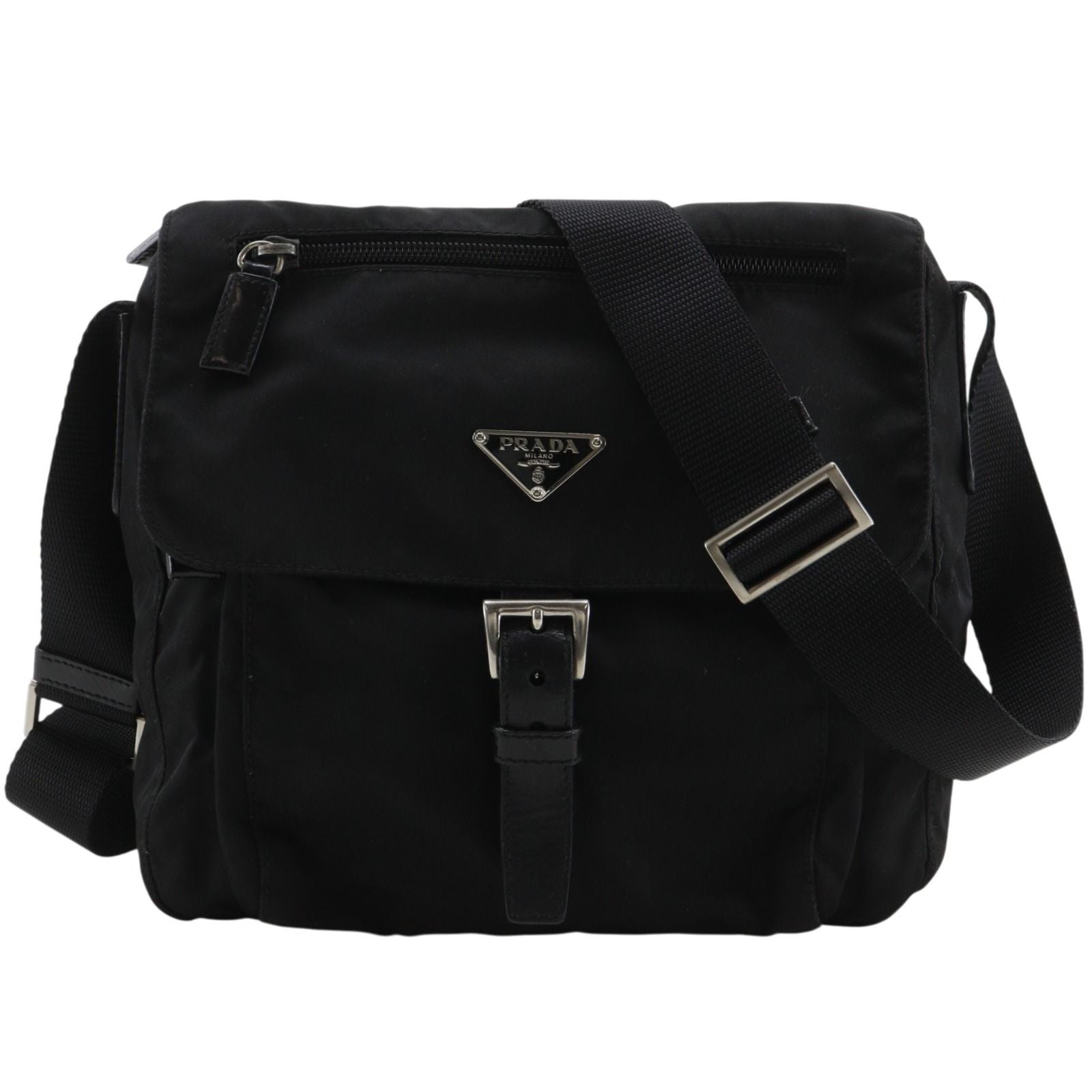 Prada Nylon Black Shoulder