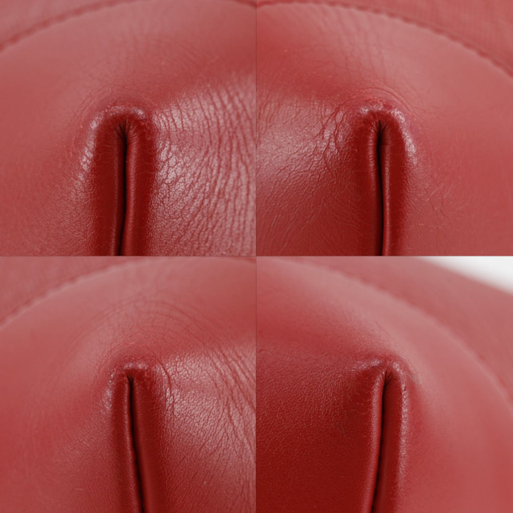 Gucci Diamante Leather Red Tote — view 4