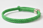Bottega Veneta Bracelet Bangle Intrecciato Green 925 Sterling Silver — view 5