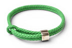 Bottega Veneta Bracelet Bangle Intrecciato Green 925 Sterling Silver