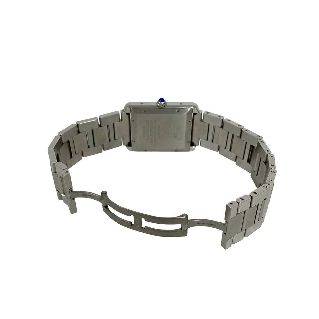 Cartier Tank Solo XL Stainless Steel Quartz Watch Silver — view 9