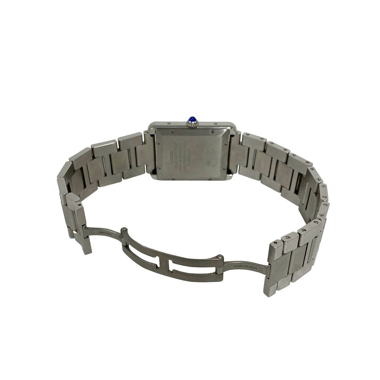 Cartier Tank Solo XL Stainless Steel Quartz Watch Silver — view 9