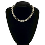 Hermes Vintage Chain Necklace 925 Sterling Silver — view 2