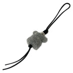 Loewe Key Holder Gray White Black Koala Leather — view 2