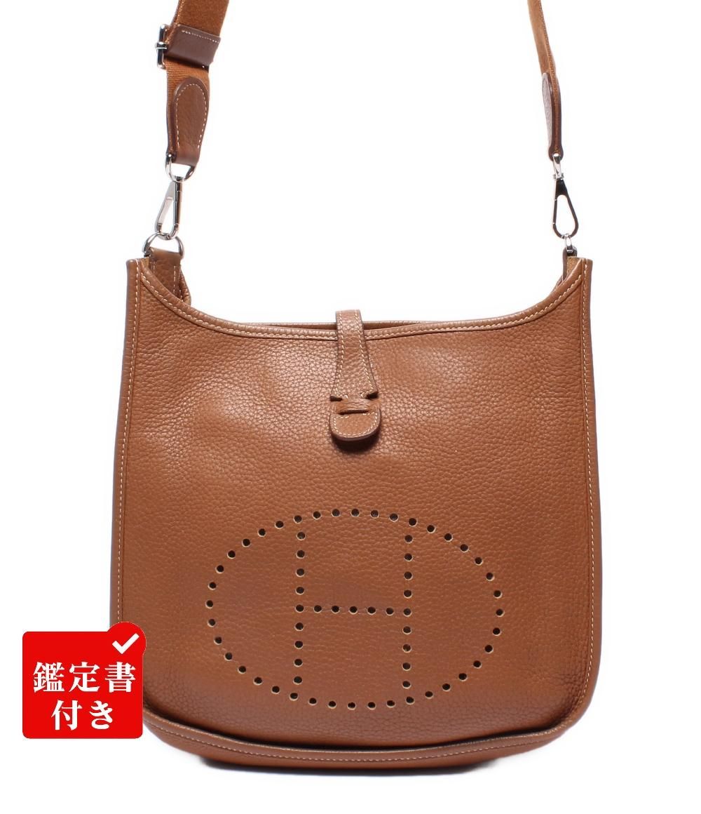 Hermes Shoulder Bag Silver Bag Crossbody Evelyne 3 PM