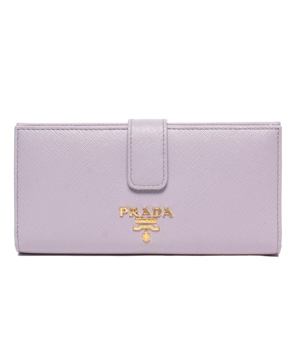 Prada Wallet Saffiano Purple