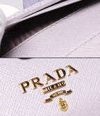 Prada Wallet Saffiano Purple — view 7