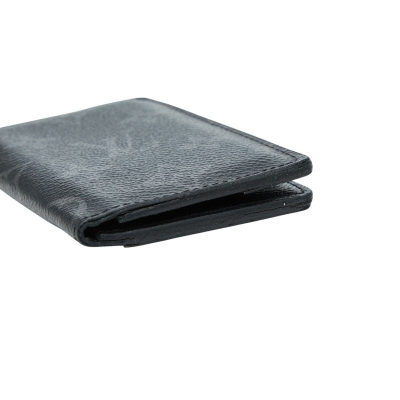 Louis Vuitton Monogram Eclipse Organizer de Poche Card Case Black Gray — view 4