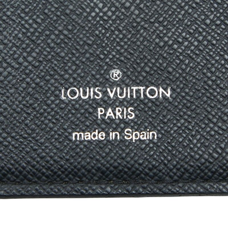 Louis Vuitton Monogram Eclipse Organizer de Poche Card Case Black Gray — view 7