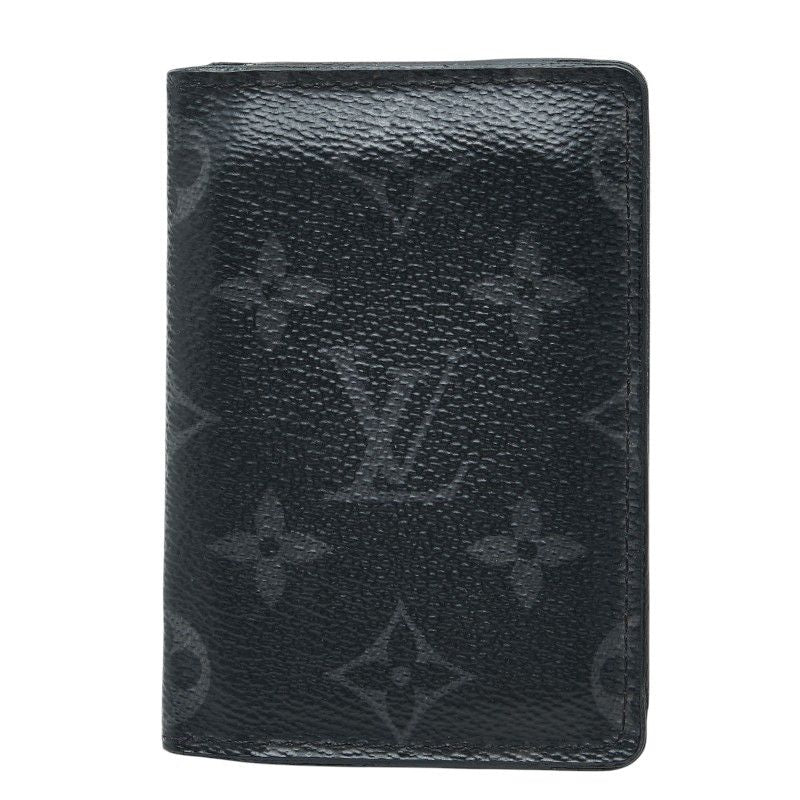 Louis Vuitton Monogram Eclipse Organizer de Poche Card Case Black Gray