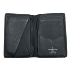 Louis Vuitton Monogram Eclipse Organizer de Poche Card Case Black Gray — view 6