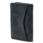 Louis Vuitton Monogram Eclipse Organizer de Poche Card Case Black Gray — view 2