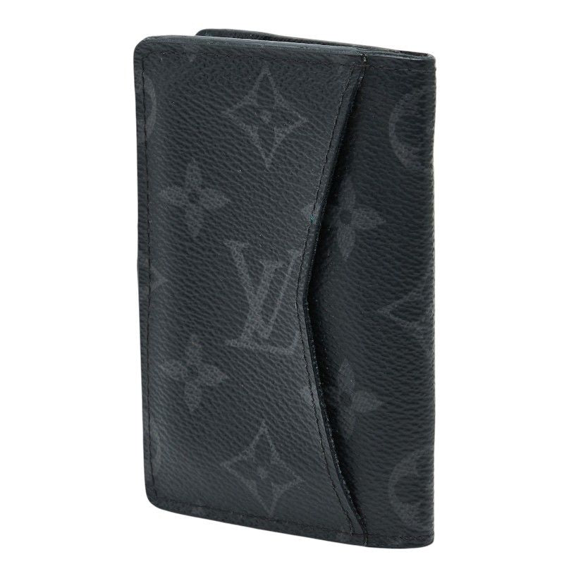 Louis Vuitton Monogram Eclipse Organizer de Poche Card Case Black Gray — view 2