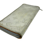 Louis Vuitton Wallet Monogram Miloire Zippy Vertical Silver Initial — view 8