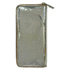 Louis Vuitton Wallet Monogram Miloire Zippy Vertical Silver Initial — view 2
