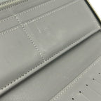 Louis Vuitton Wallet Monogram Miloire Zippy Vertical Silver Initial — view 6