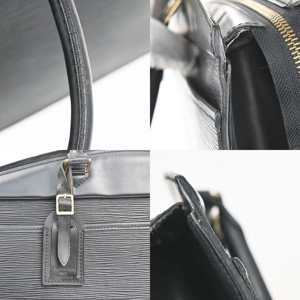 Louis Vuitton Riviera Handbag Black Epi Leather — view 9