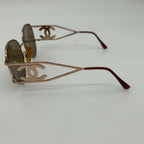Chanel Sunglasses CC Logo Round Frame Eyewear — view 7