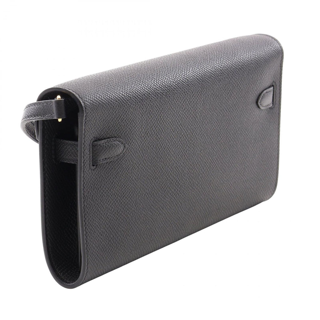 Hermes Shoulder Bag Kelly Tougo Black — view 2