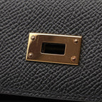 Hermes Shoulder Bag Kelly Tougo Black — view 9