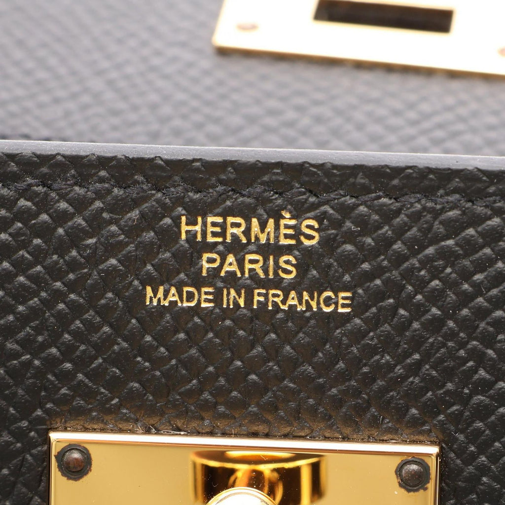 Hermes Shoulder Bag Kelly Tougo Black — view 5