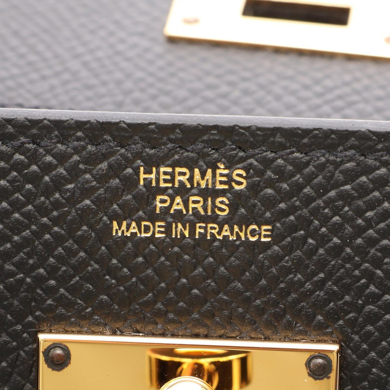 Hermes Shoulder Bag Kelly Tougo Black — view 5