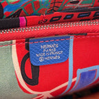 Hermes Wallet Azap Long Silk in Blue — view 5