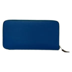 Hermes Wallet Azap Long Silk in Blue