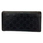 Gucci Wallet Ski Guccissima Line Dark Brown Leather — view 2