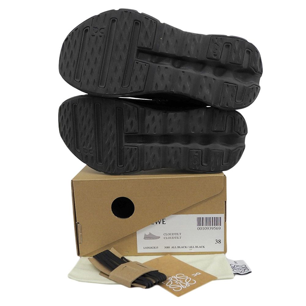 Loewe Cloudtilt Low Cut Sneakers Recycled Polyester Black — view 5