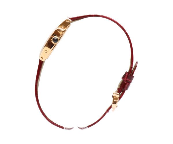 Cartier Lanier Mini Tonneau 18k PG Quartz Watch — view 3