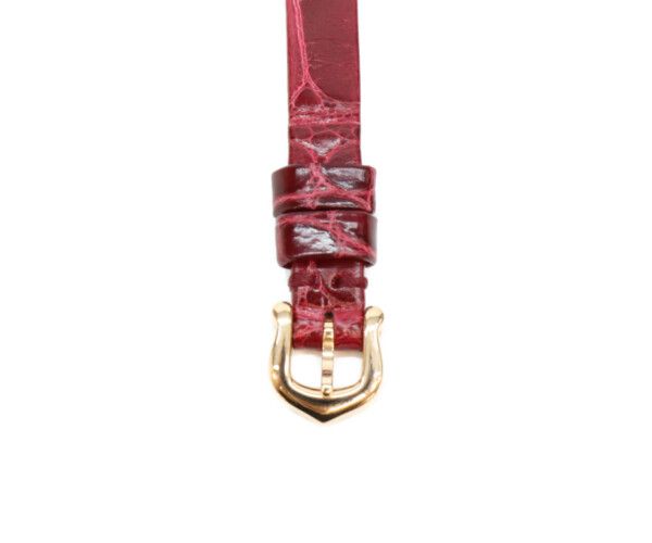 Cartier Lanier Mini Tonneau 18k PG Quartz Watch — view 7
