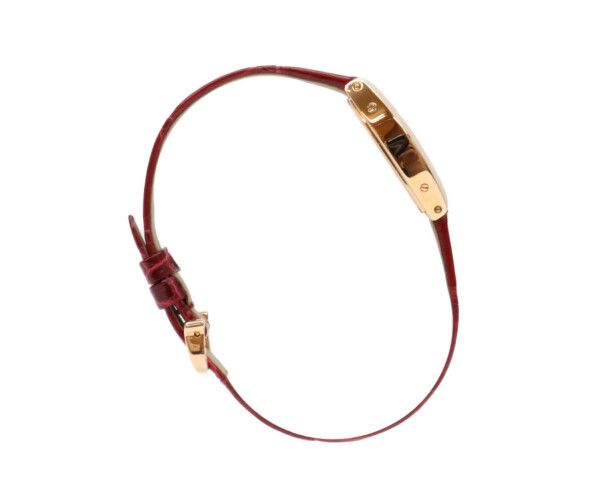 Cartier Lanier Mini Tonneau 18k PG Quartz Watch — view 4