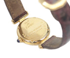 Cartier Must Colise Vermeil SM White Roman Dial Leather Quartz — view 5